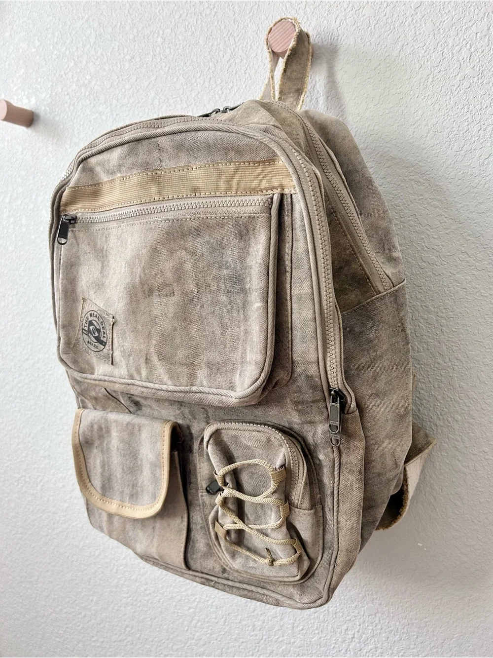 The Real Deal Belem Backpack, Brazil from 100% Canvas Recyled Tarps